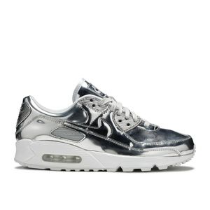 NIKE W Air Max 90 SP Chrome Sz 7.5